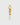 Mary Long Single Earring Gold