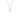 Leaf drop halsband silver