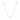 Love bubble full Halsband Silver
