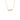 Milky Way single halsband guld