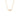 Milky Way drop halsband guld