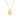Love Halsband (guld) 42 cm