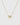 Puff Heart Necklace Gold