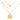 L'amour chunky chain halsband Guld
