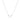 Ellisse Cinque - med vita zirkoner Halsband