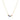 Ellisse Cinque - 18k guldpläterad, med multifärgade zirkoner Halsband