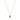 ELLISSE CAREZZA Halsband Guld