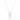 Ellisse Carezza Uno - med vita zirkoner Halsband
