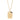 FOLLINA PIANURA QUADRATO halsband (guld)