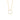 BIELLA halsband vita Zirkoner (guld)