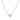 Crown & Stars Halsband 0.30 ct Labbodlad diamant Vitguld