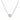 Crown & Stars Halsband 1.0 ct Labbodlad diamant Vitguld