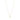 Ellipse mini Halsband Guld