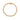 Sparkling ellipse mini T-armband 16,5cm Guld