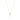 Ellipse mini pearl Halsband Guld
