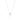 Ellipse mini pearl Halsband Silver