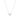 Petite papillion sparkling Halsband Silver