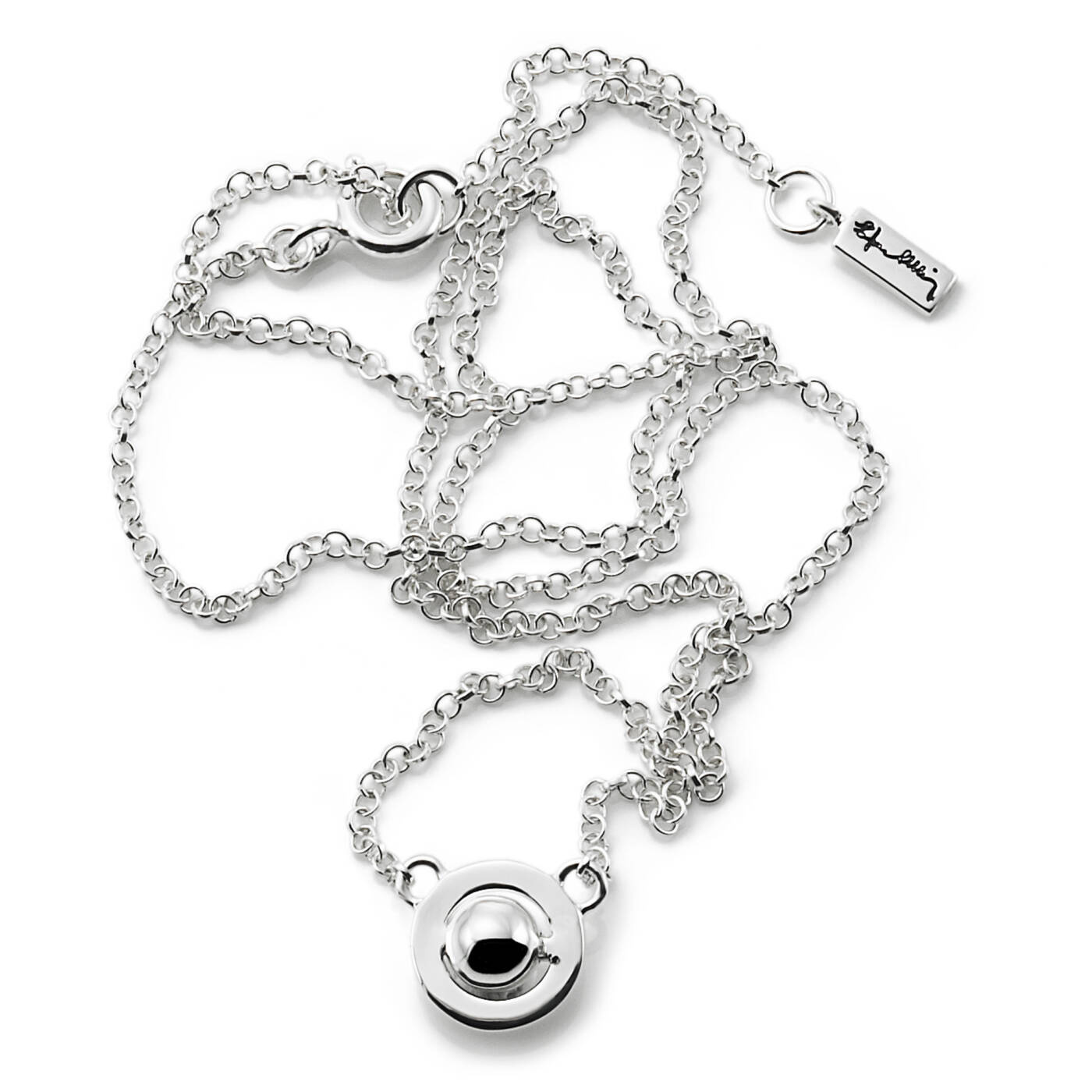 Mini Planet Halsband Silver 42-45 cm