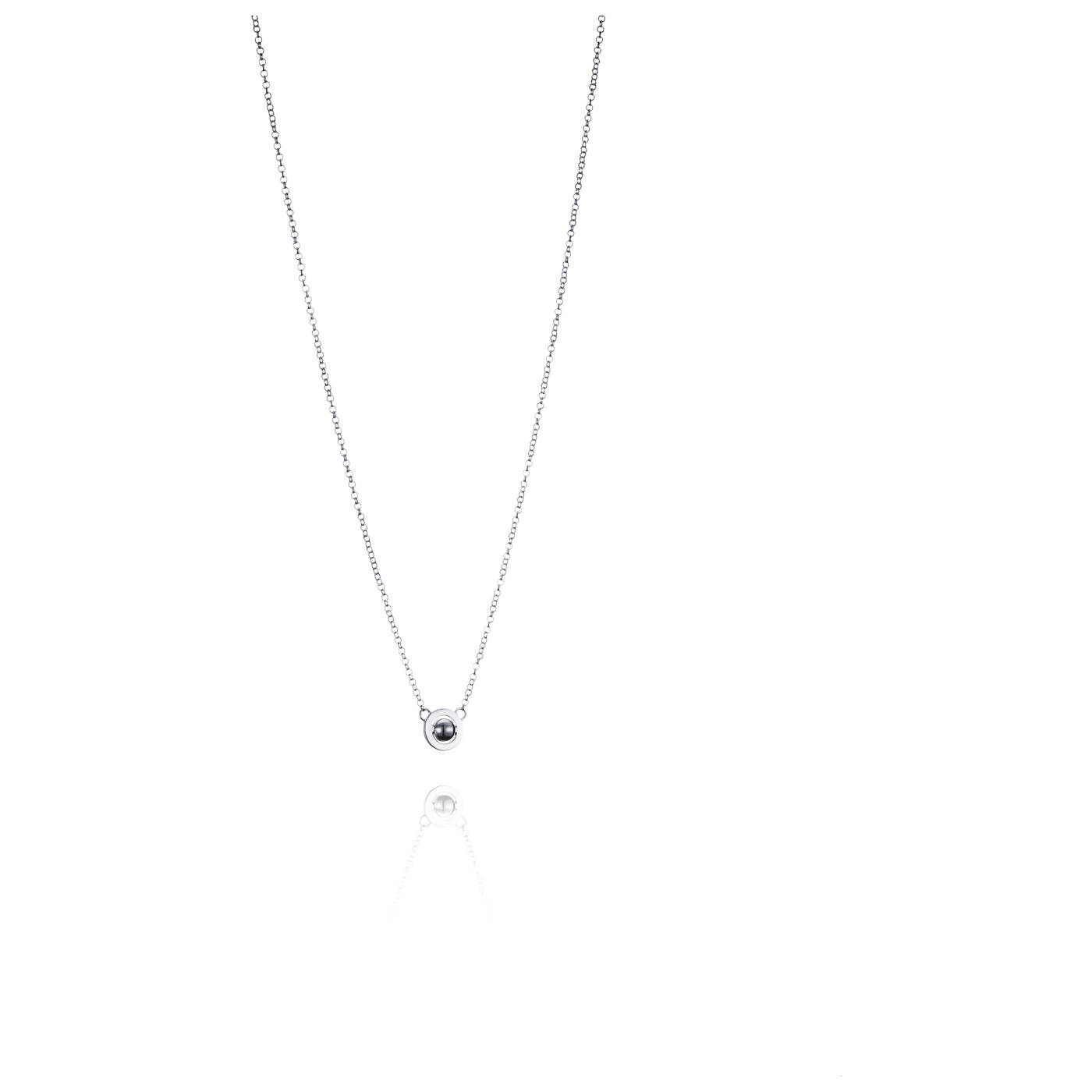 Mini Planet Halsband Silver 42-45 cm