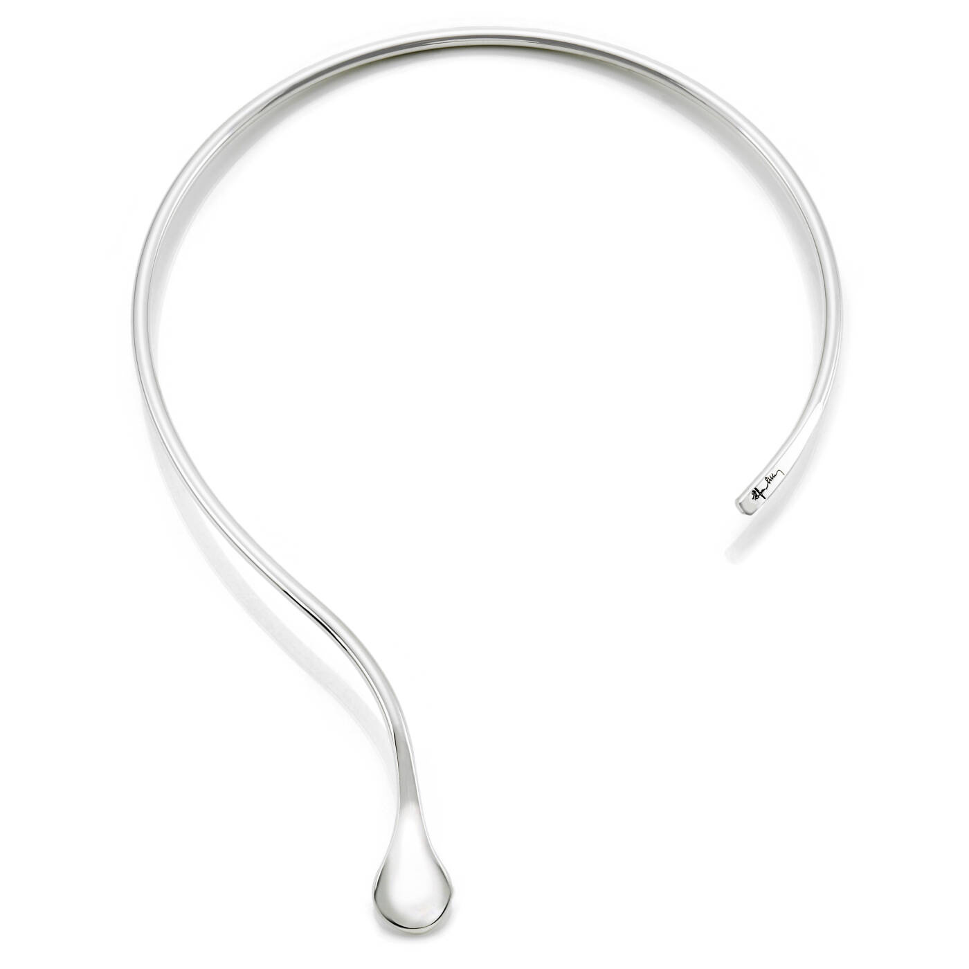 Soft Tear Halsband Silver