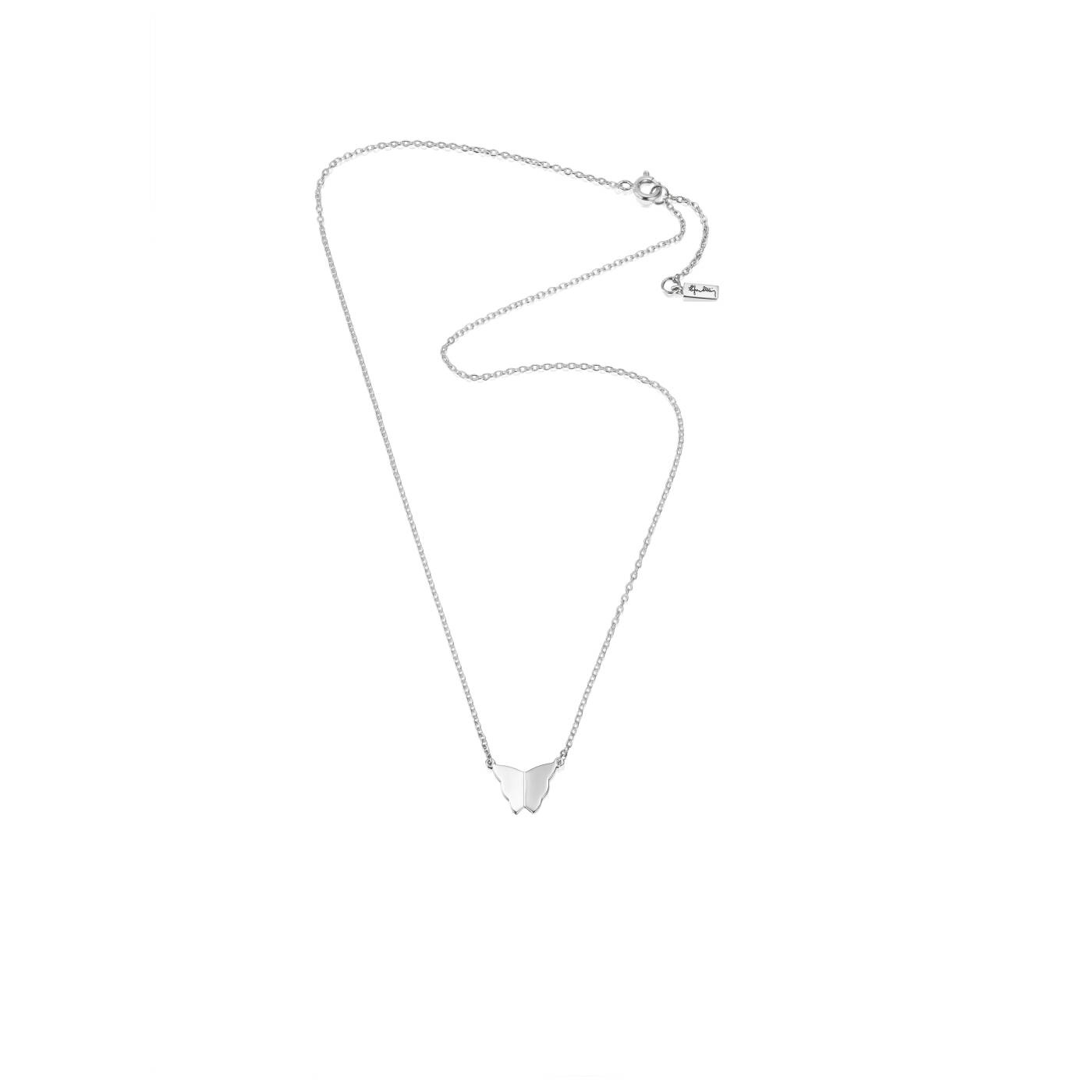 Little Miss Butterfly Halsband Silver 42-45 cm