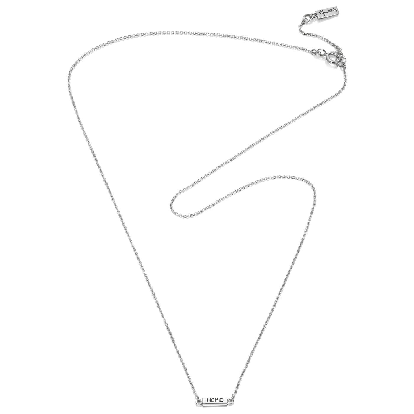 Mini Me Hope Halsband Silver 42-45 cm