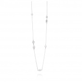 Reflections Long Halsband Silver