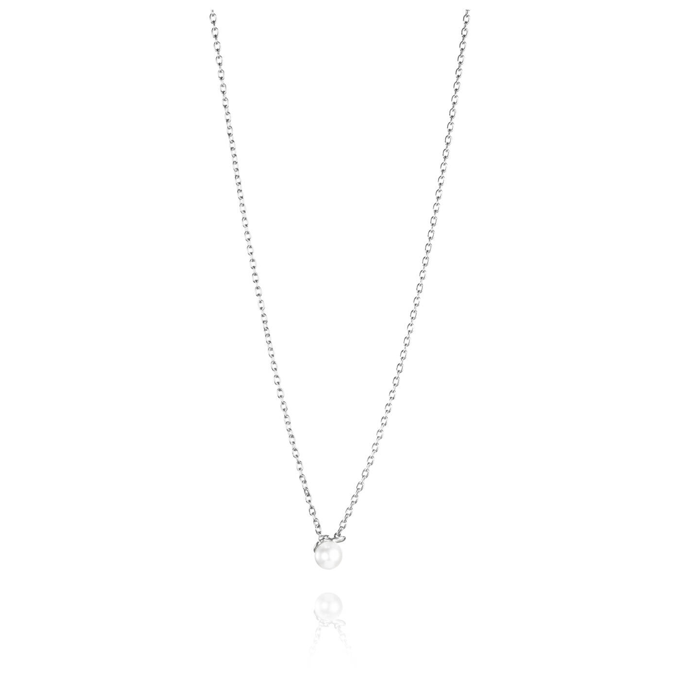 Little Devil Halsband Silver 42-45 cm