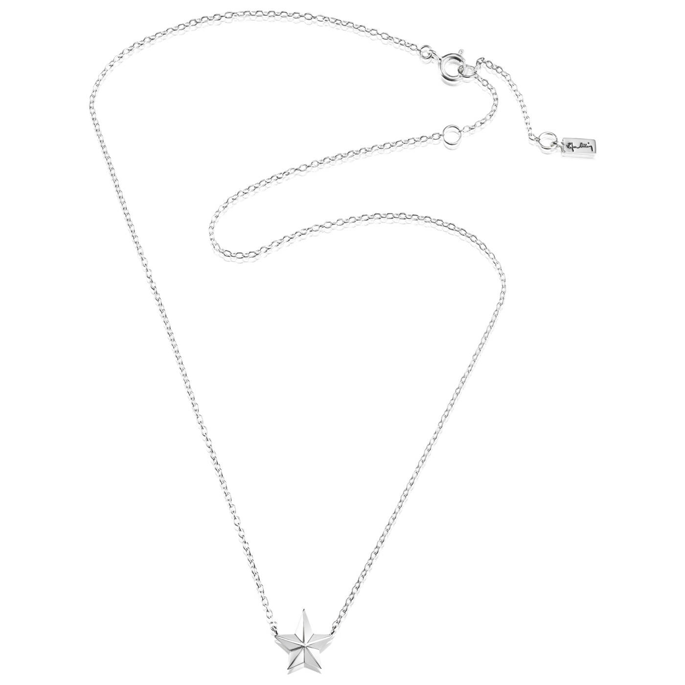 Catch A Falling Star Single Halsband Silver 40-45 cm