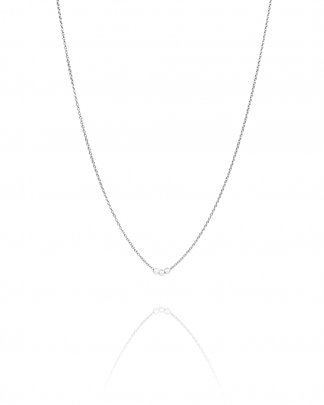 My Little Pearl Halsband Silver