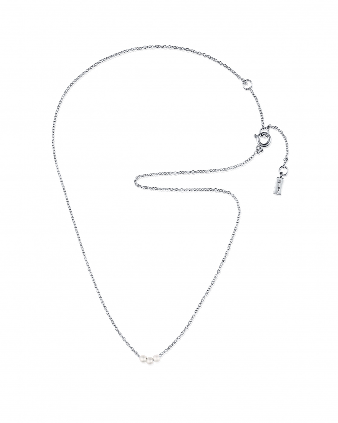 My Little Pearl Halsband Silver