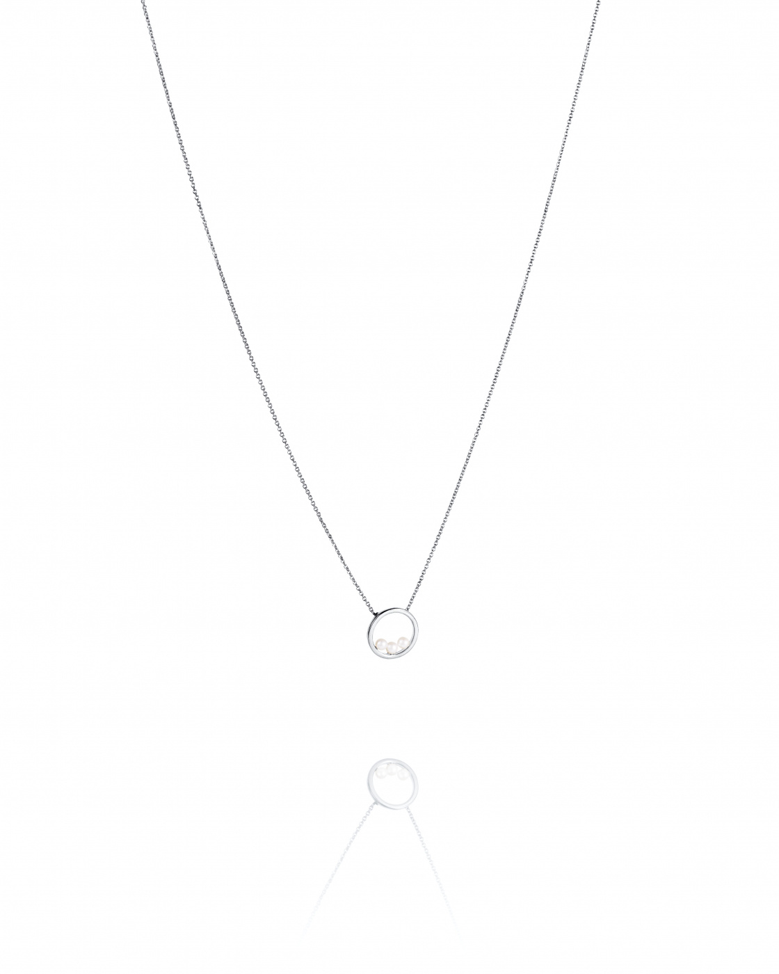 Little roller coaster Halsband Silver