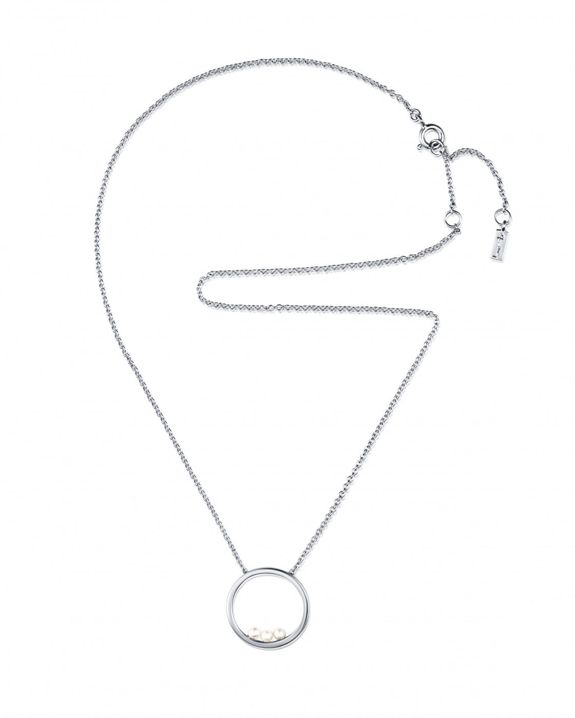 Roller coaster Halsband Silver