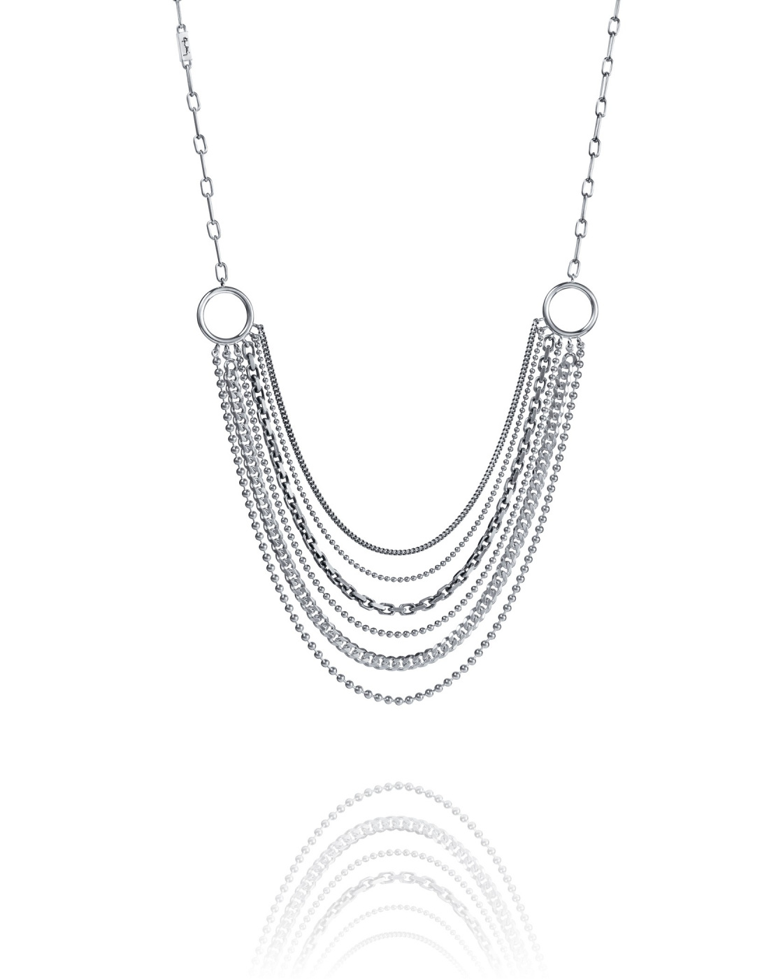 Freedom Chains Collier/Halsband Silver