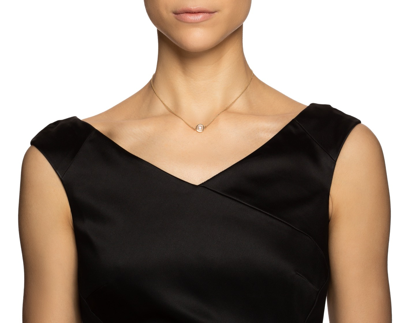 Day Pearl & Stars Halsband Guld