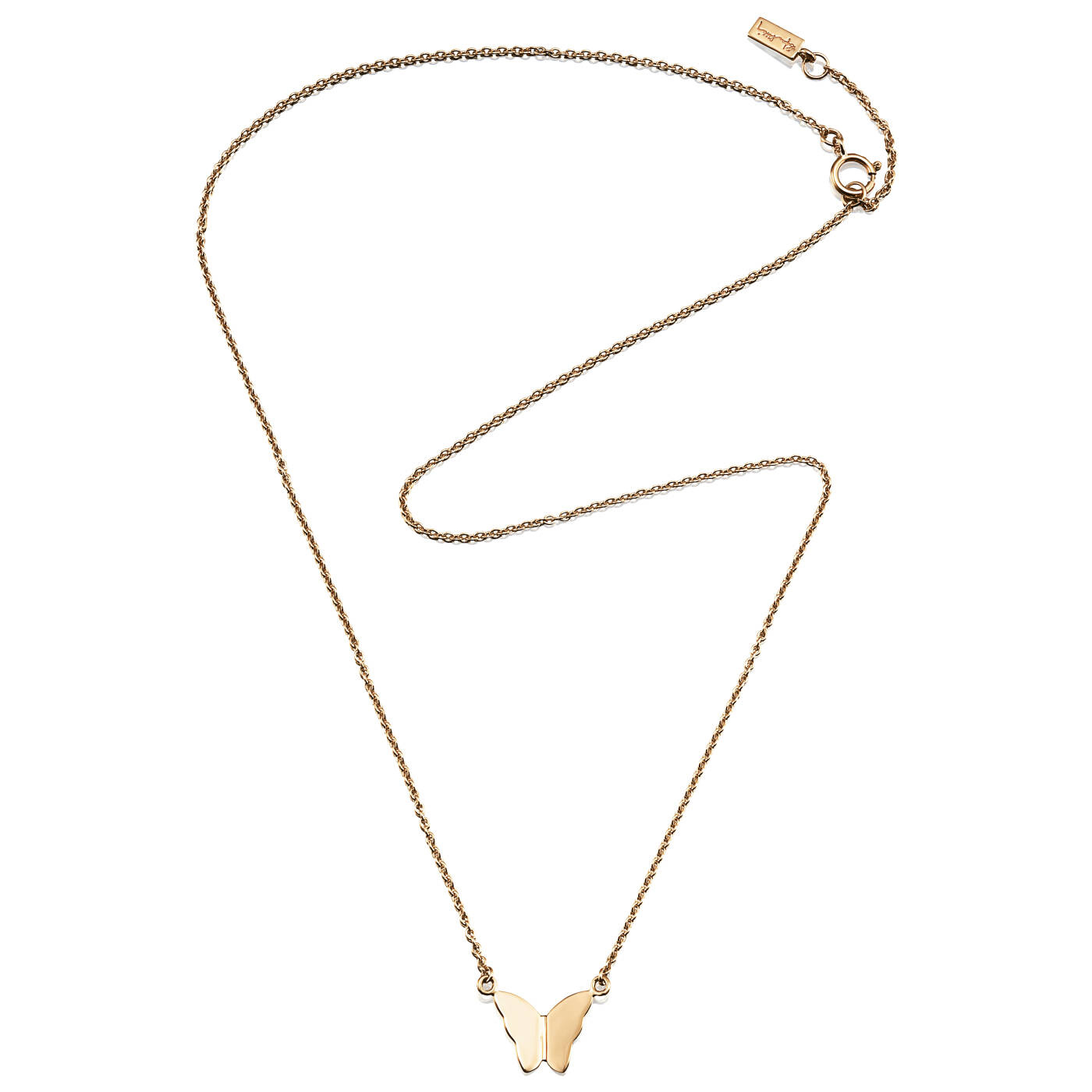 Little Miss Butterfly Halsband Guld