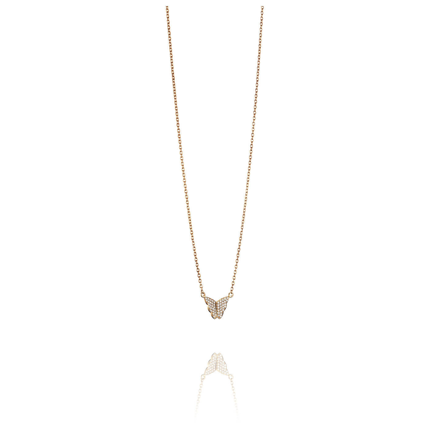 Little Miss Butterfly & Stars Halsband Guld