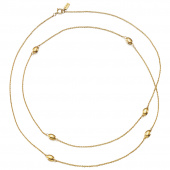 Love Bead Long - Gold Halsband Guld