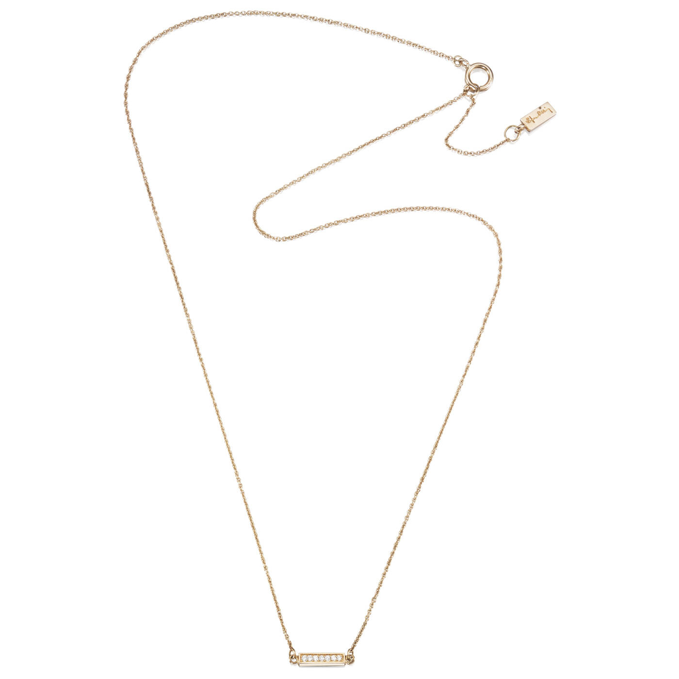 Thin Stars Halsband Guld 42-45 cm