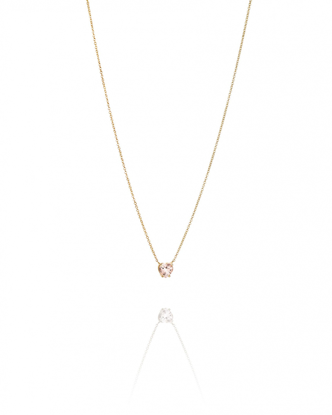 Lovely Heart Necklace Guld