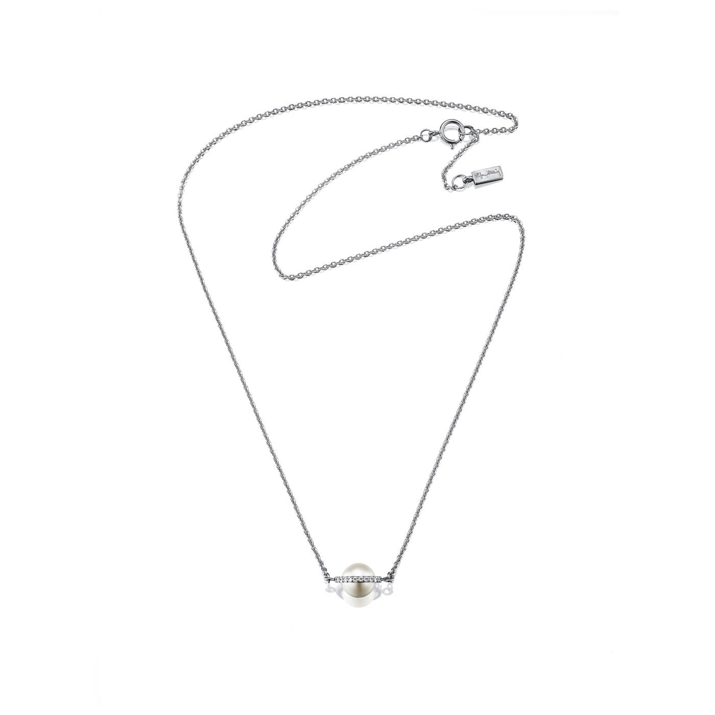 Day Pearl & Stars Halsband Vitguld