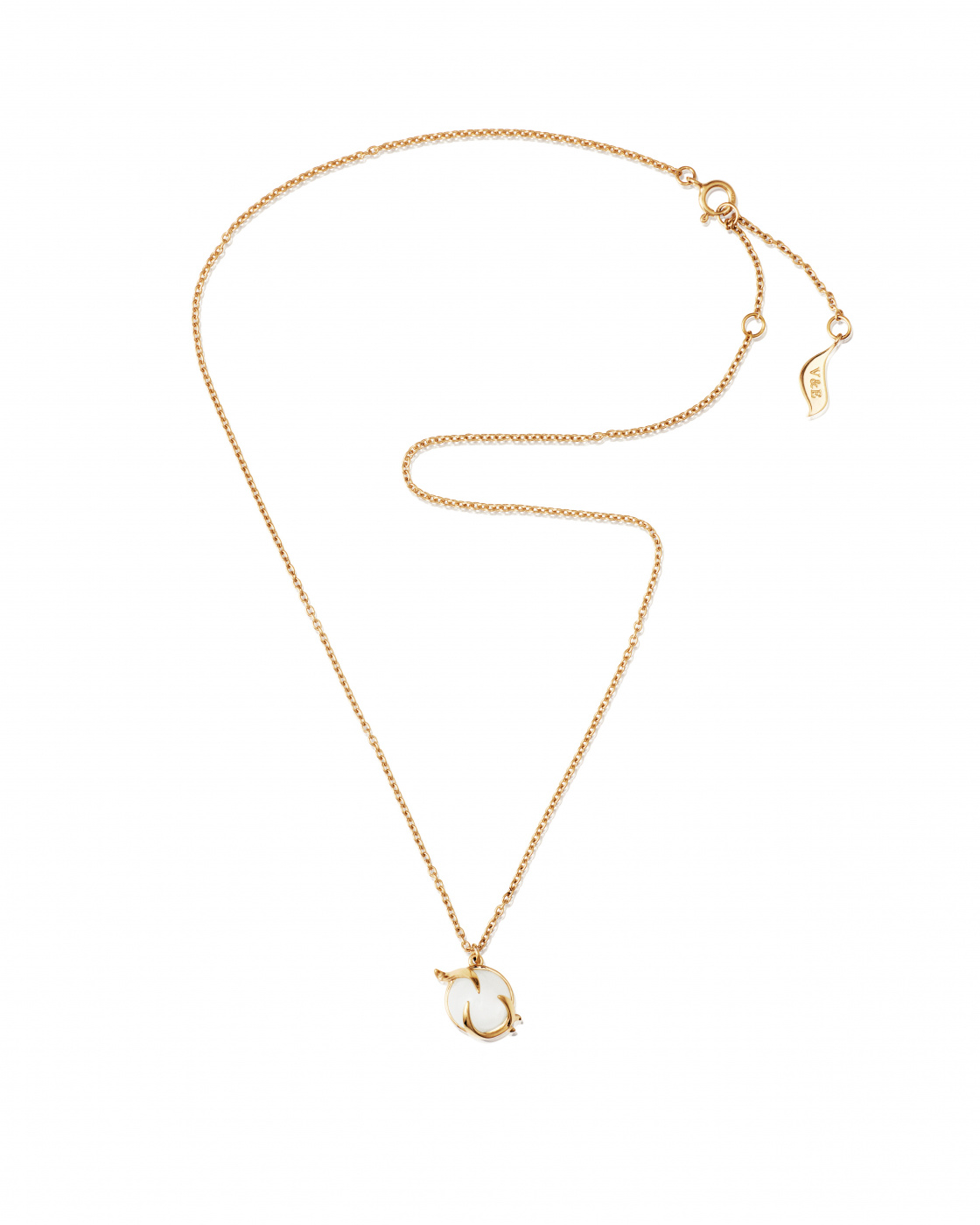 Frö Halsband Guldpläterat Silver