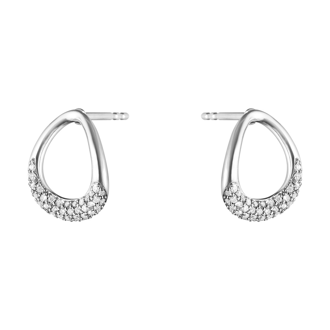 OFFSPRING Örhänge Silver Diamant PAVE 0.19 ct