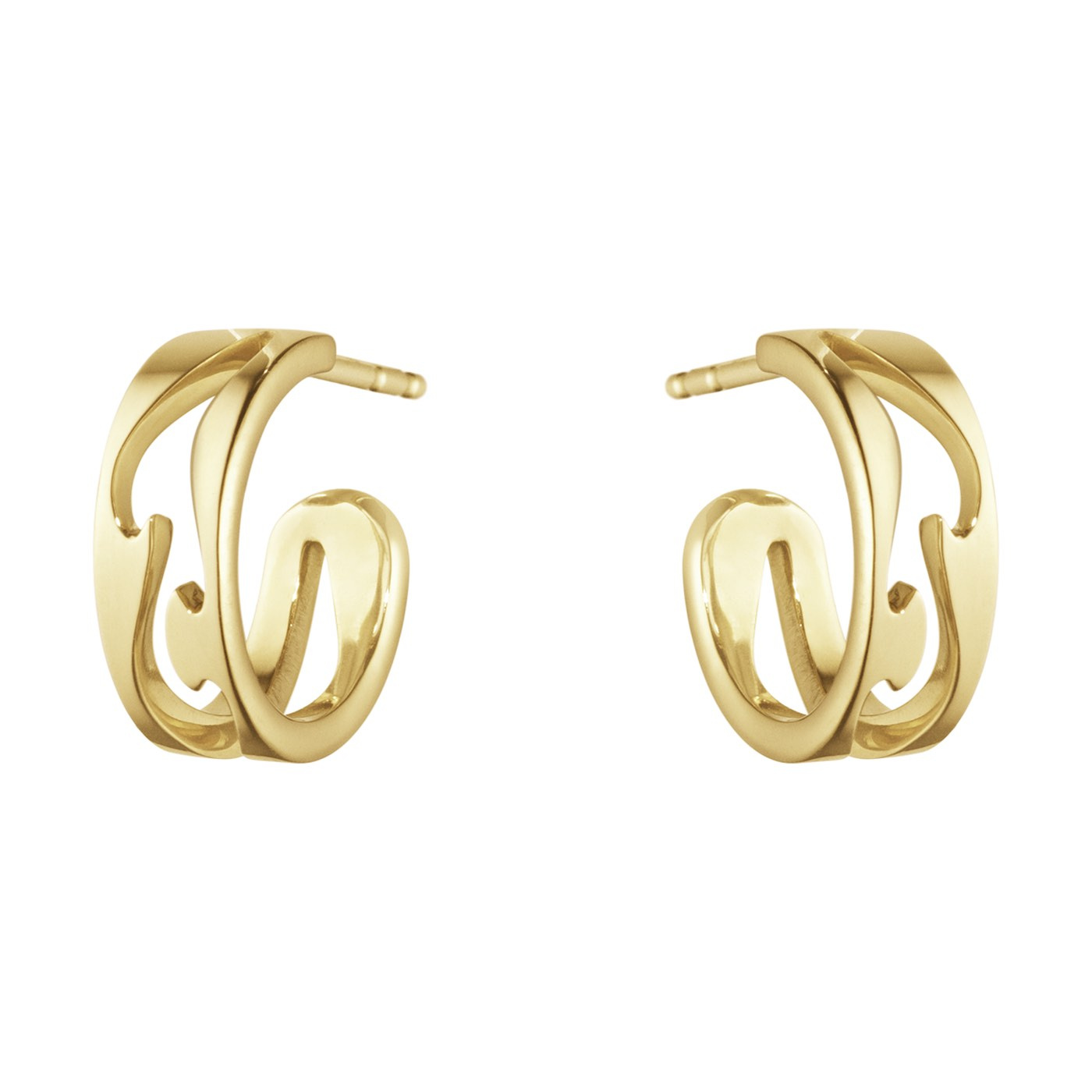 FUSION OPEN Örhänge Guld