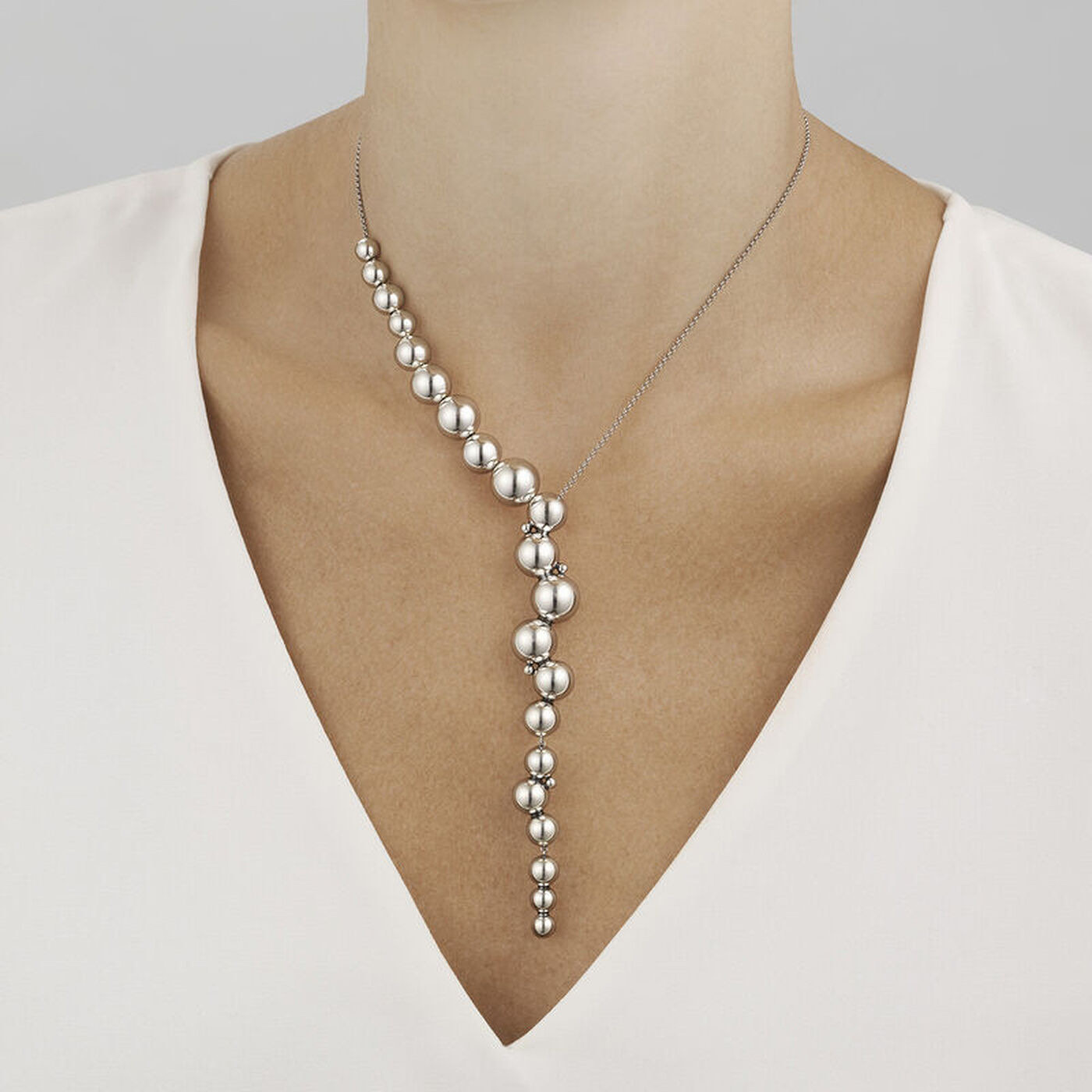 MOONLIGHT GRAPES Halsband Silver