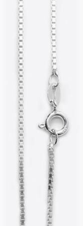 Kedja Silver 45cm KVD19