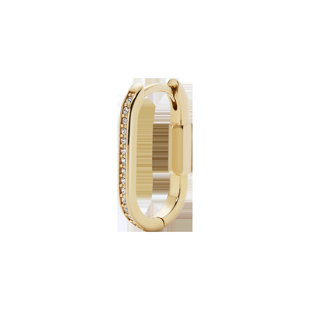 Kastellet Earring Goldplated Silver