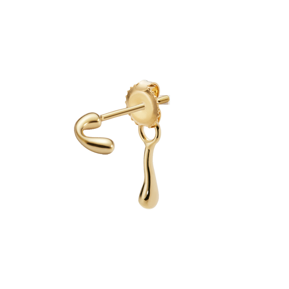 Havfruen Stud Goldplated Silver (ONE)