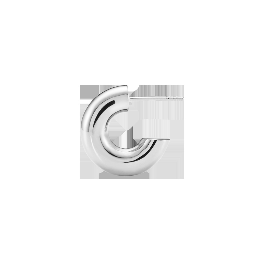 Tempelhofer Hoop Silver