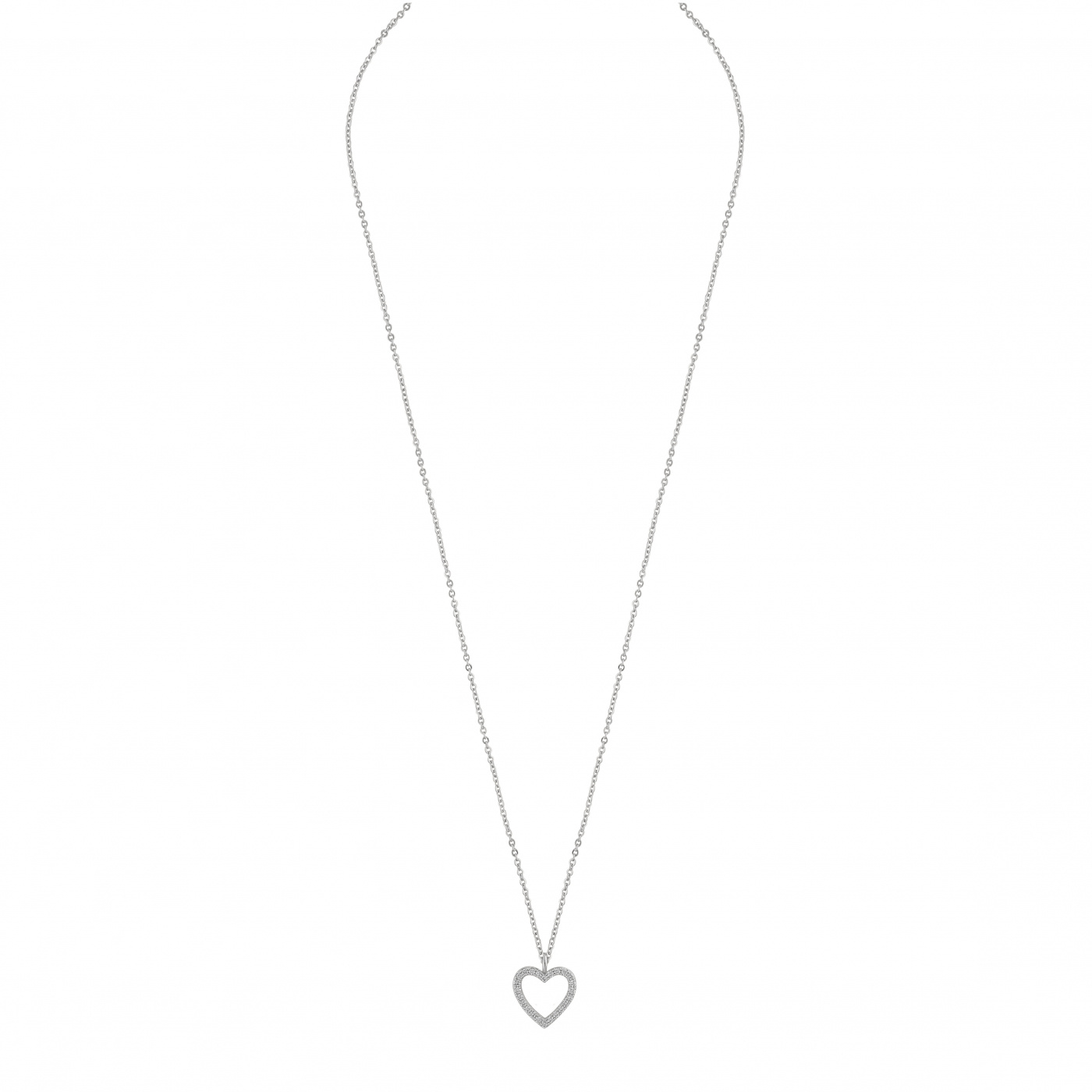 Valentina pendant Halsband 42 Silver